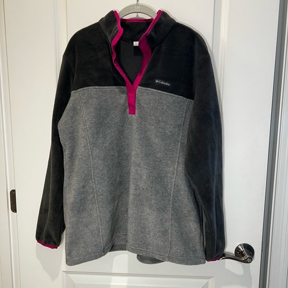 Columbia Plus Size Benton Spring 12 Snapback Pullover Fleece Size 1X - Picture 3 of 16
